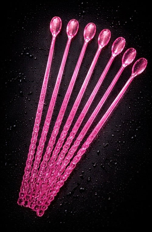 Пластмасови Цветни бъркалки / Colourful coffee sticks plastic