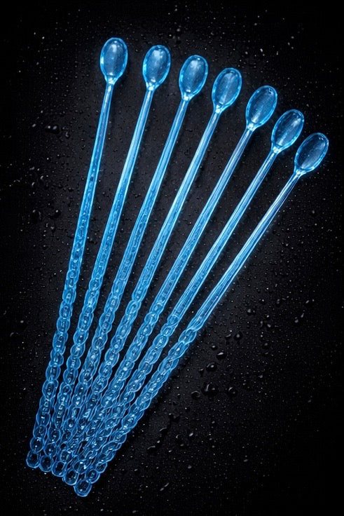 Пластмасови Цветни бъркалки / Colourful coffee sticks plastic